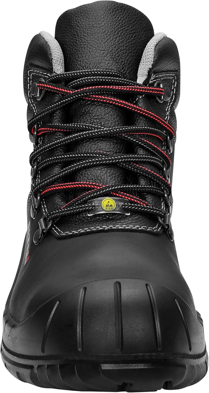 ELTEN Sicherheitsschuhe RENZO GTX XXW Mid ESD S3, Herren, leicht, schwarz, Stahlkappe - Grösse 36 36