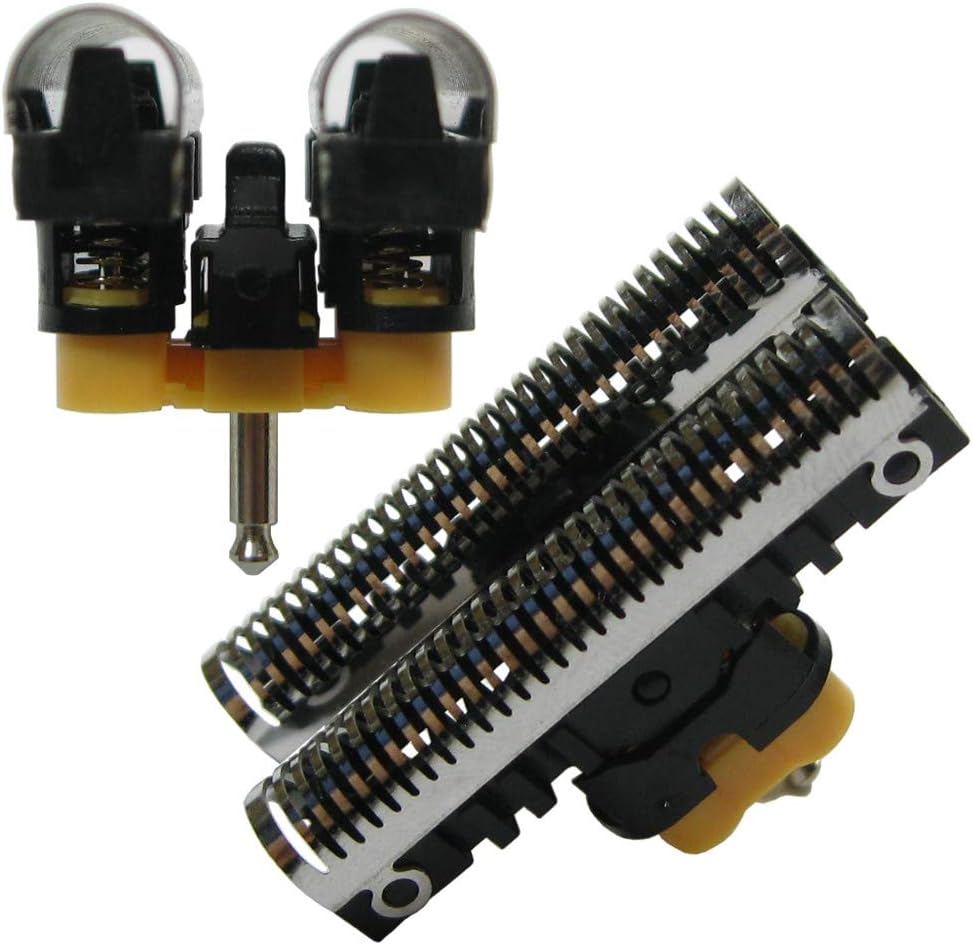 Hochwertiges Kombipack Scherfolie Klingenblock Messer Rasierklinge kompatibel mit Braun Serie 3 FIX4