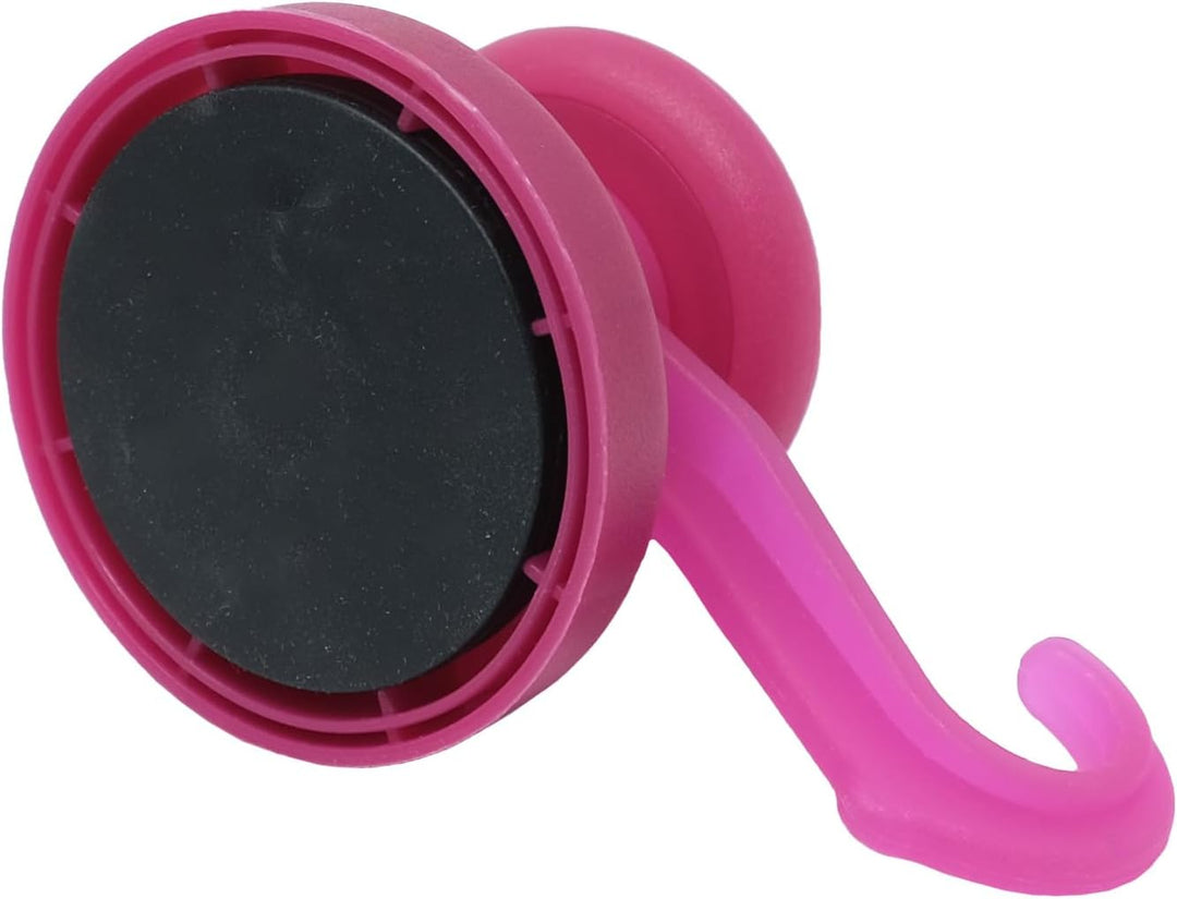 43mm Dia Gummibeschichtete Neodym-Magnet Mit Schwenkhaken-lila (Packung 10)