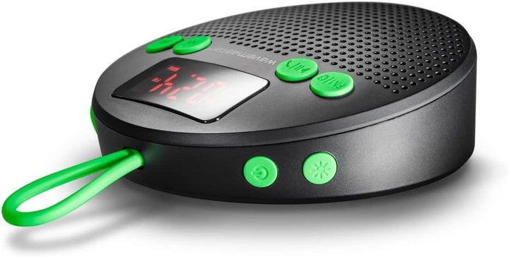 Wavemaster MOBI-3 - Tragbarer Bluetooth-Lautsprecher für Unterwegs (360° Klangfeld) mit Radio, Wecke