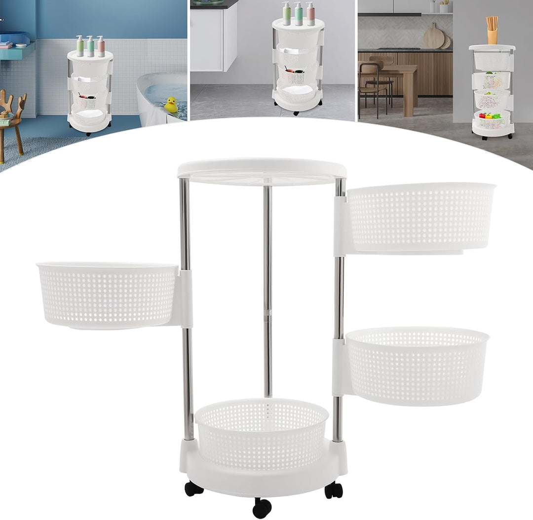 Cute Stuff Küchen Organizer Bathroom Servierwagen Rollwagen Kitchen Regal Küche Aufbewahrung Nischen