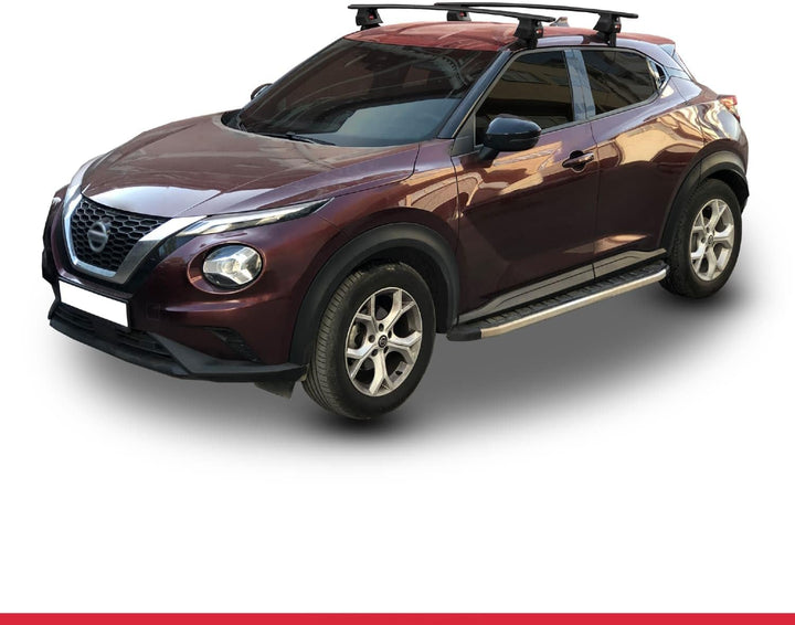 Kompatibel mit Nissan Juke 2 (F16) 2020-2026 ACE-4 Relingträger Dachträger Auto Gepäckträger Schwarz