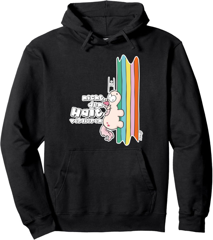 "Nicht den Halt verlieren" designed by NICI Pullover Hoodie