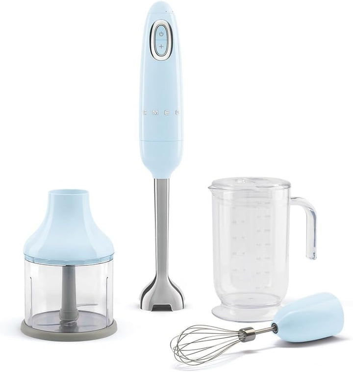 Smeg, HBF03PBEU Stabmixer, pastellblau, Blau