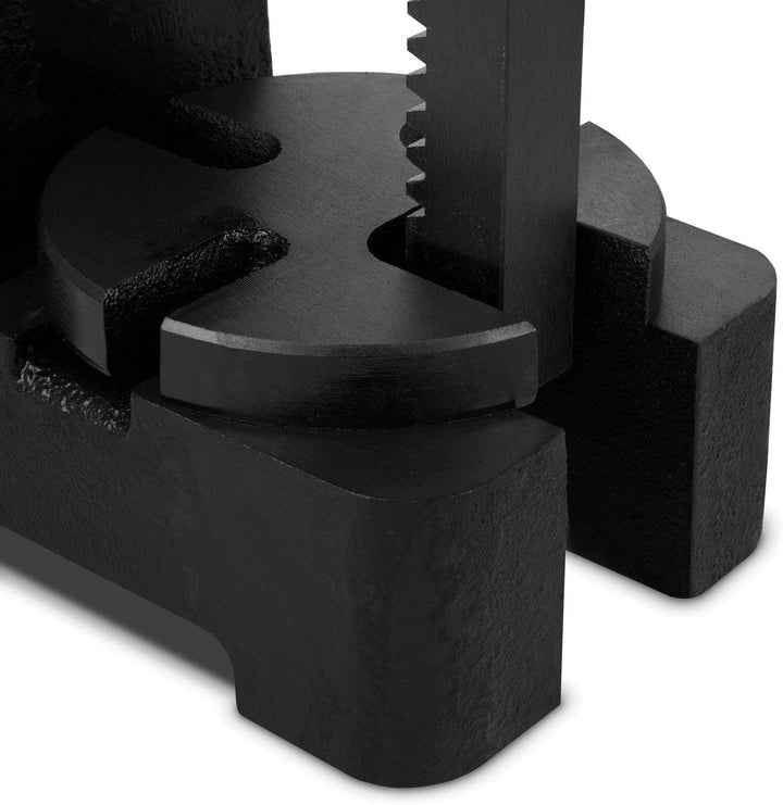 EBERTH Drehdornpresse Dornpresse Zahnstangenpresse mit 2T Presskraft, bis Werkstückhöhe 190mm, Ausla