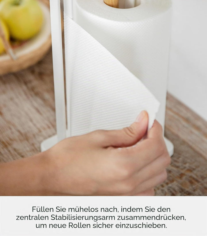 Paper towel holder - Tosca - white