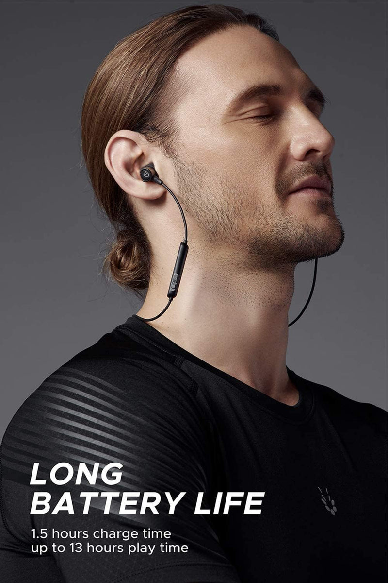 Bluetooth 5.2 Kopfhörer SoundPEATS Q30HD+ Drahtlose magnetische In-Ear-Sporthelme mit Mikrofon, Daue