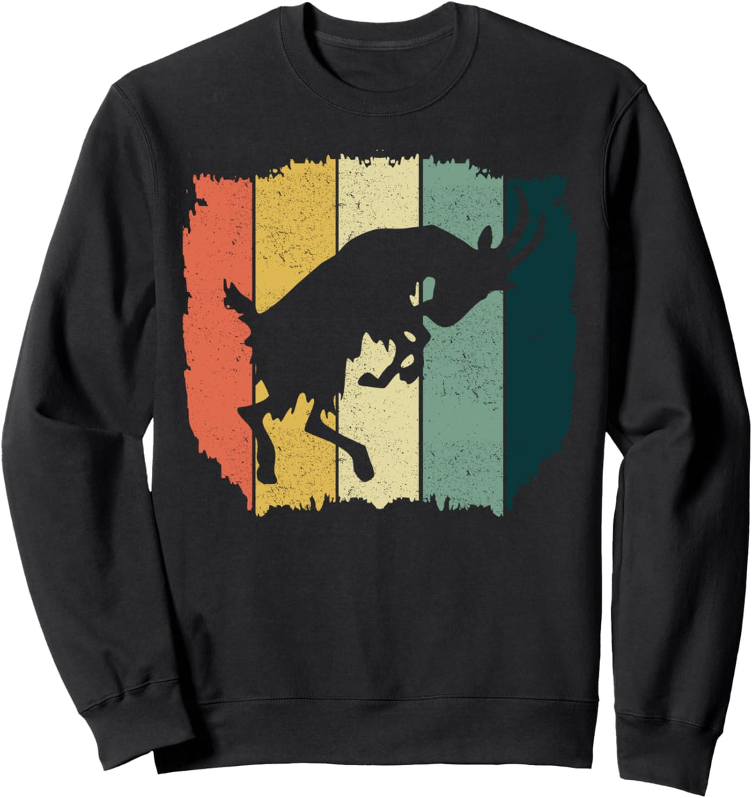 Ziegenhirte Ziege Landwirt Hirte Sweatshirt