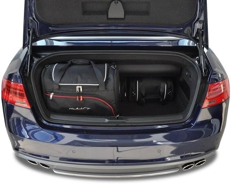 KJUST Dedizierte Reisetaschen 4 stk kompatibel mit AUDI A5 CABRIO 8F 2008-2016