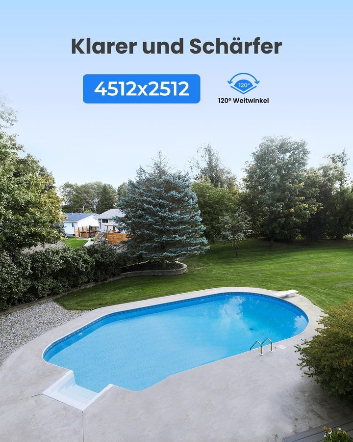 Reolink 12MP PoE Überwachungskamera Aussen mit Spotlight, Farbige Nachtsicht, Zwei-Wege-Audio, 24/7
