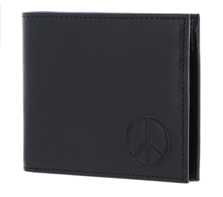 oxmox Leather Geldbörse RFID Schutz Leder 12 cm
