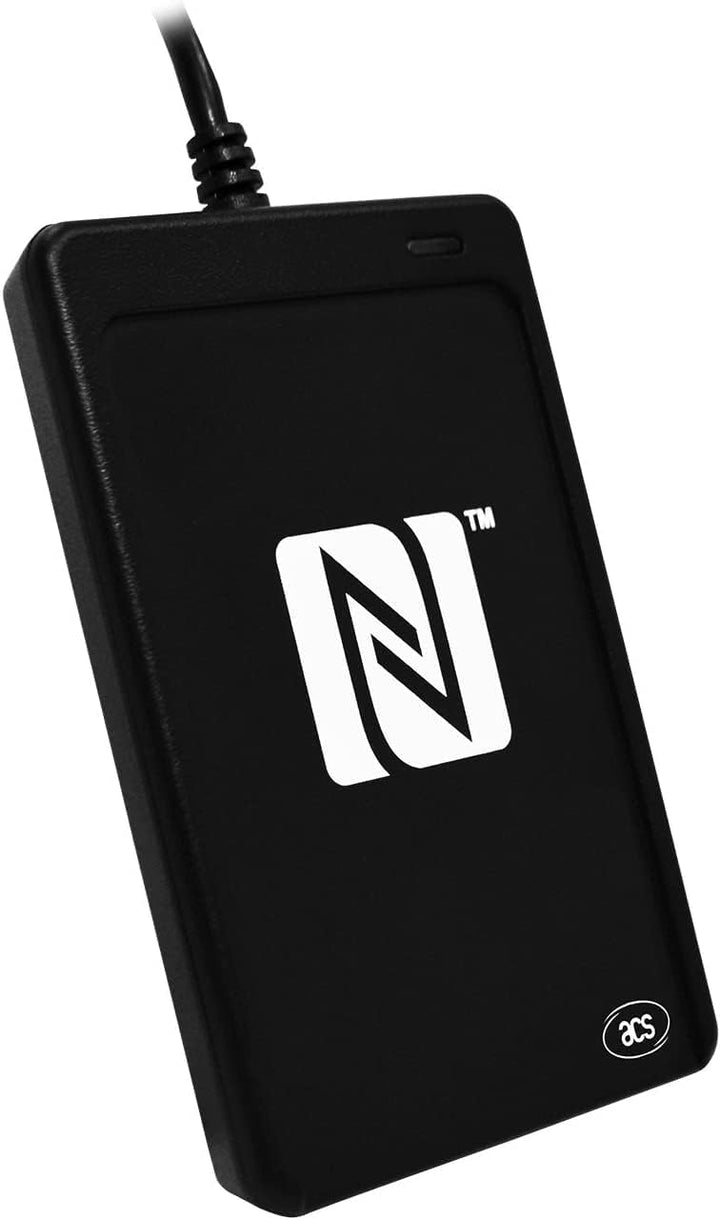 ACS ACR1252U-M1 USB Näherer NFC III Kartenleser NFC Tag Contactless Card Reader Writer, Schwarz (USB