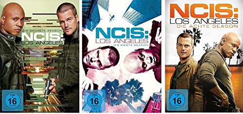 Navy CIS / NCIS: Los Angeles - komplette Season 6+7+8 im Set - Deutsche Originalware [18 DVDs], DVD