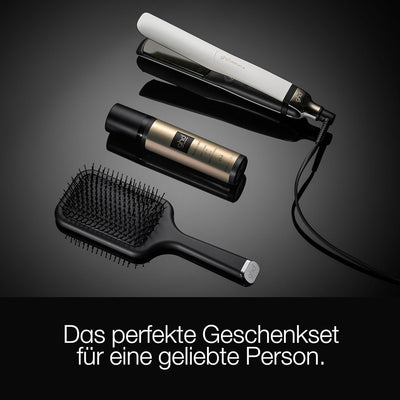 ghd platinum+ Geschenkset mit dem ghd bodyguard und der Allrounder Bürste - Paddle Brush
