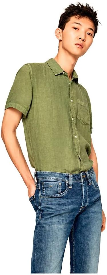 Pepe Jeans Herren Cash Jeans 28W / 36L Blue (Denim-z23), 28W / 36L Blue (Denim-z23)