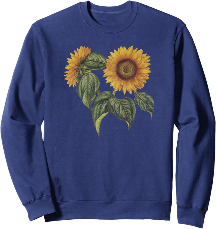 Trendy Big Sunflowers Sweatshirt