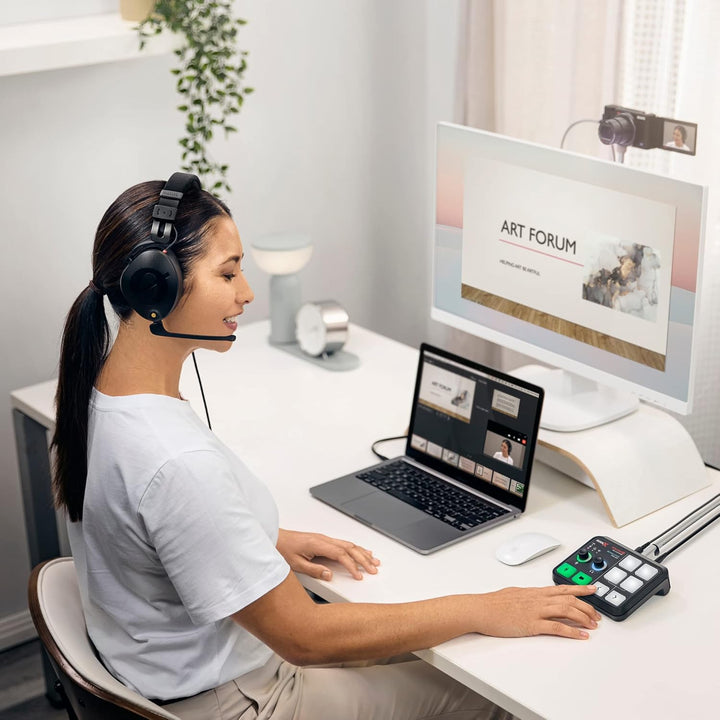 RØDE X Streamer X Professionelles Audio Interface und 4K Video Capture Card mit XLR-, HDMI- und TRRS