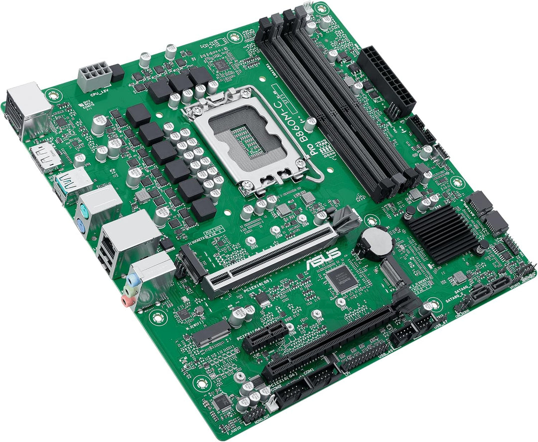 ASUS PRO B760M-C CSM Business Mainboard Sockel Intel LGA 1700 (mATX, CSM, Control Center Express, CO