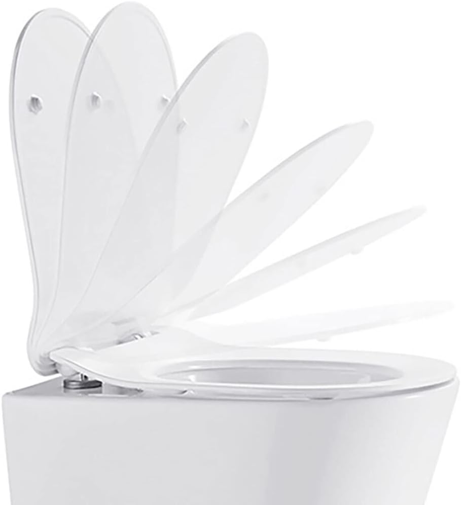 NEG WC-Sitz für Uno11RK, kurze Ausführung | Softclose, Quick-Release Weiss 44,2 cm - Klassik Uno11RK