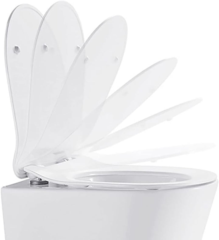 NEG WC-Sitz für Uno11RK, kurze Ausführung | Softclose, Quick-Release Weiss 44,2 cm - Klassik Uno11RK