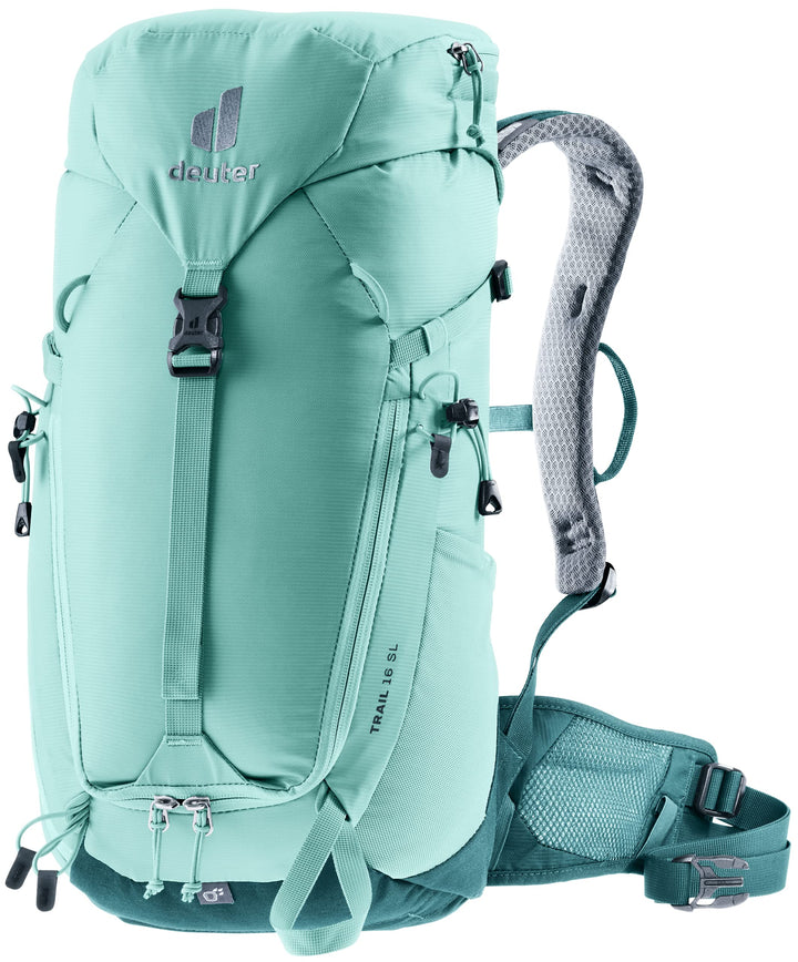 deuter Unisex Trail 16 Sl Wanderrucksack (1er Pack) 16 L Glacier-deepsea, 16 L Glacier-deepsea