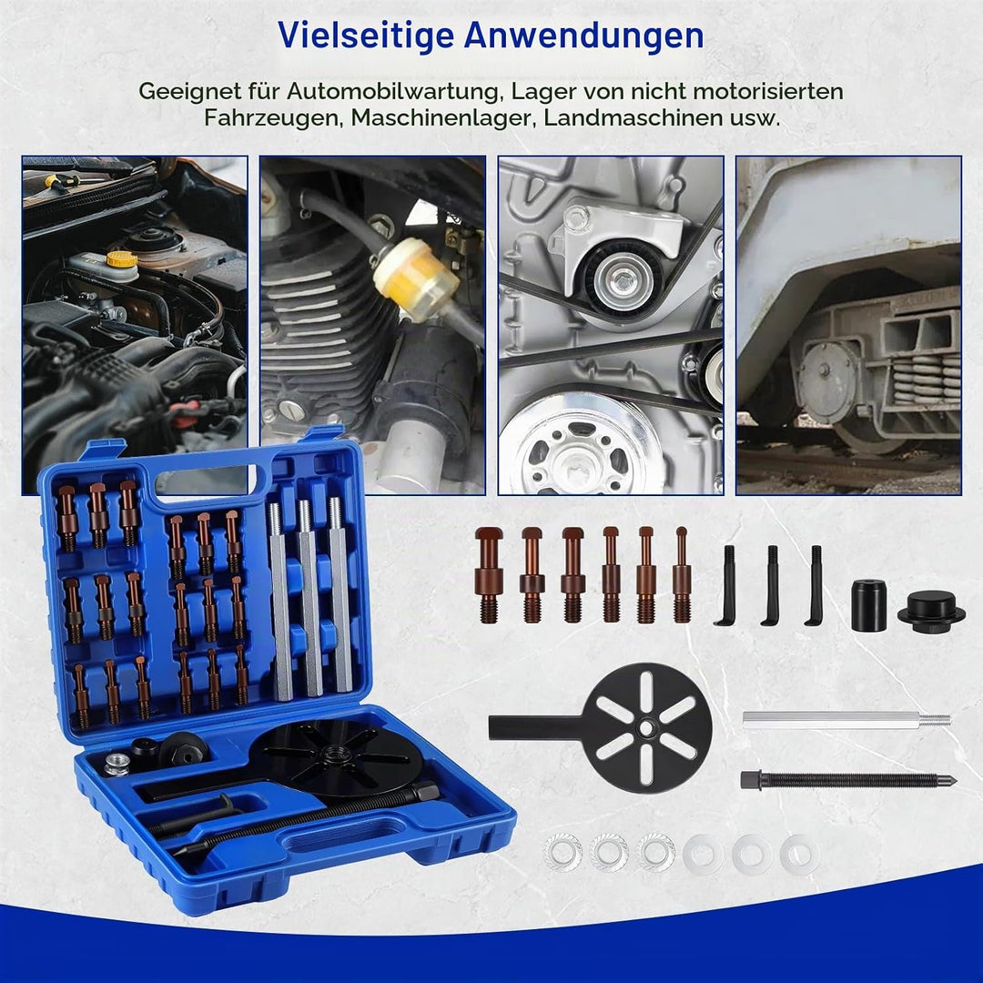 Faankiton 21 in 1 Lagerabzieher Set, Universal Innenlager Abzieher, Multifunktionales Lagerentfernun