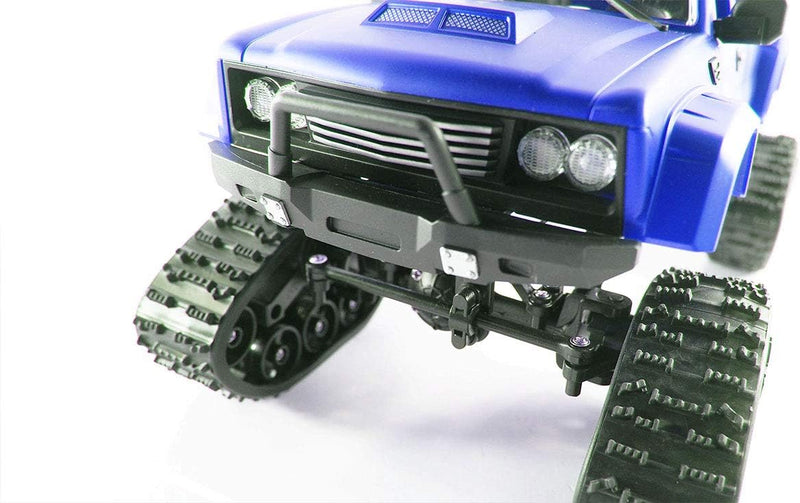 Amewi Pickup Truck Brushed 1:16 RC Modellauto Elektro Crawler Allradantrieb (4WD) RtR 2,4GHz, Blau