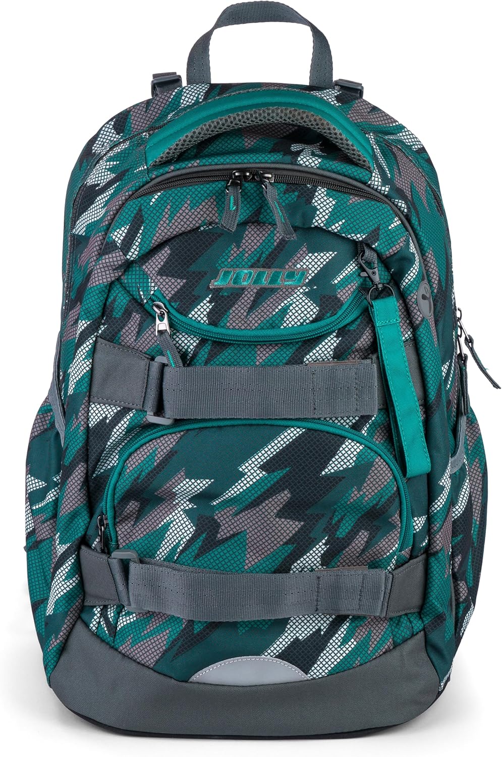 JOLLY Next Generation Rucksack, 8-teilig, verstellbare Schultergurte und Brustgurt, zwei grosse Fäch