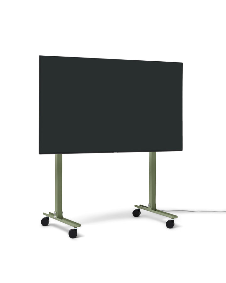 Pedestal Straight Rollin’ TV Ständer mit Rollen für Fernseher 40 bis 70 Zoll | Fernsehständer &amp; TV W