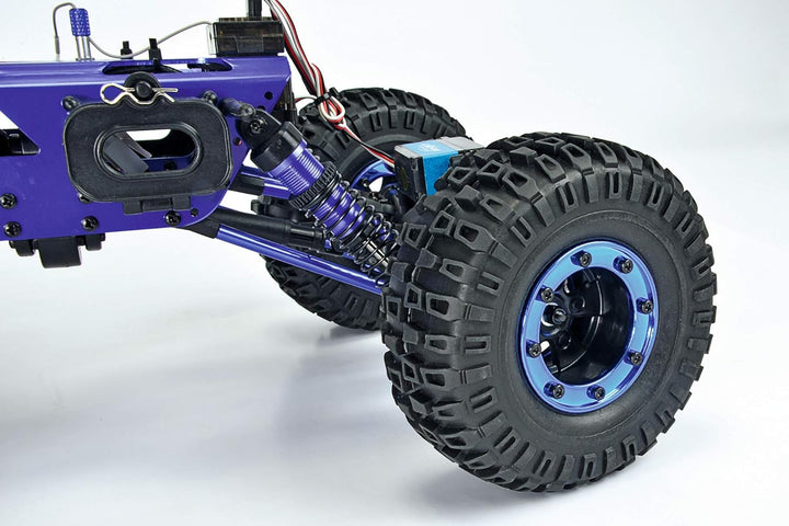 Carson 500404067 X-Crawlee PRO 1:10 – robuster XL RC-Crawler, 4x4, verschränkbare Achsen, einstellba