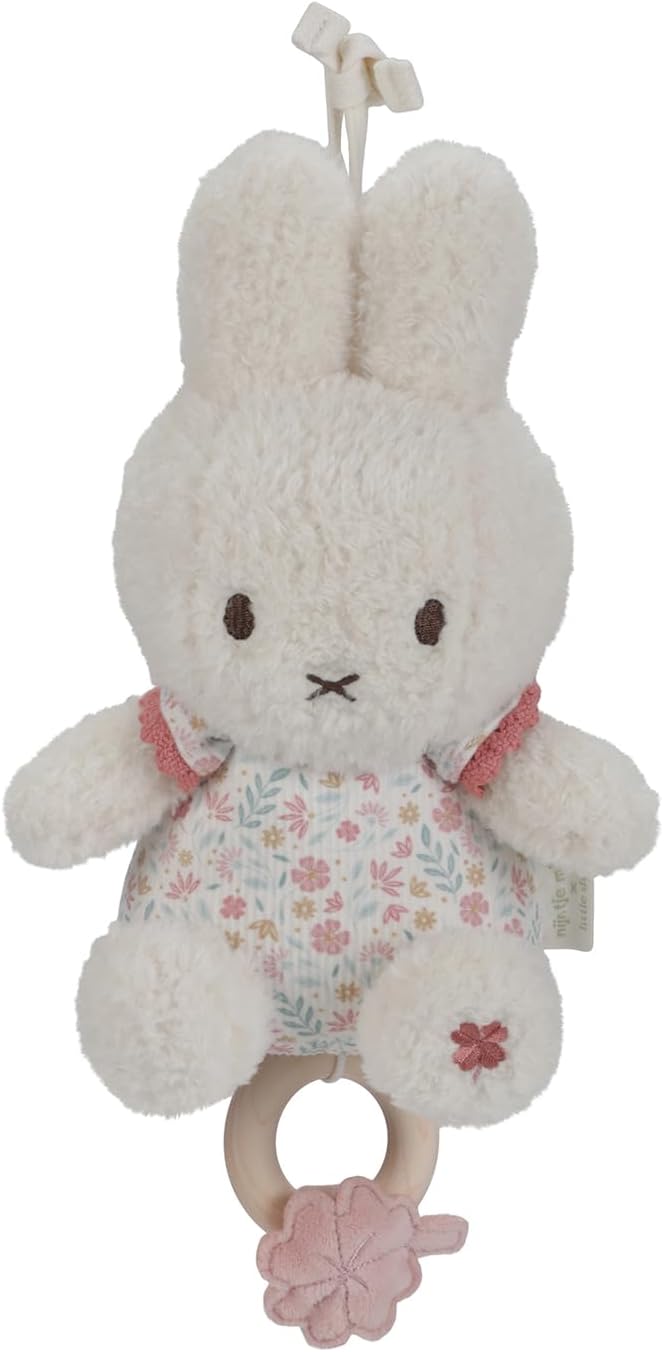 nijntje miffy x Little Dutch Stoff Spieluhr Hase Miffy - Lucky Blossom