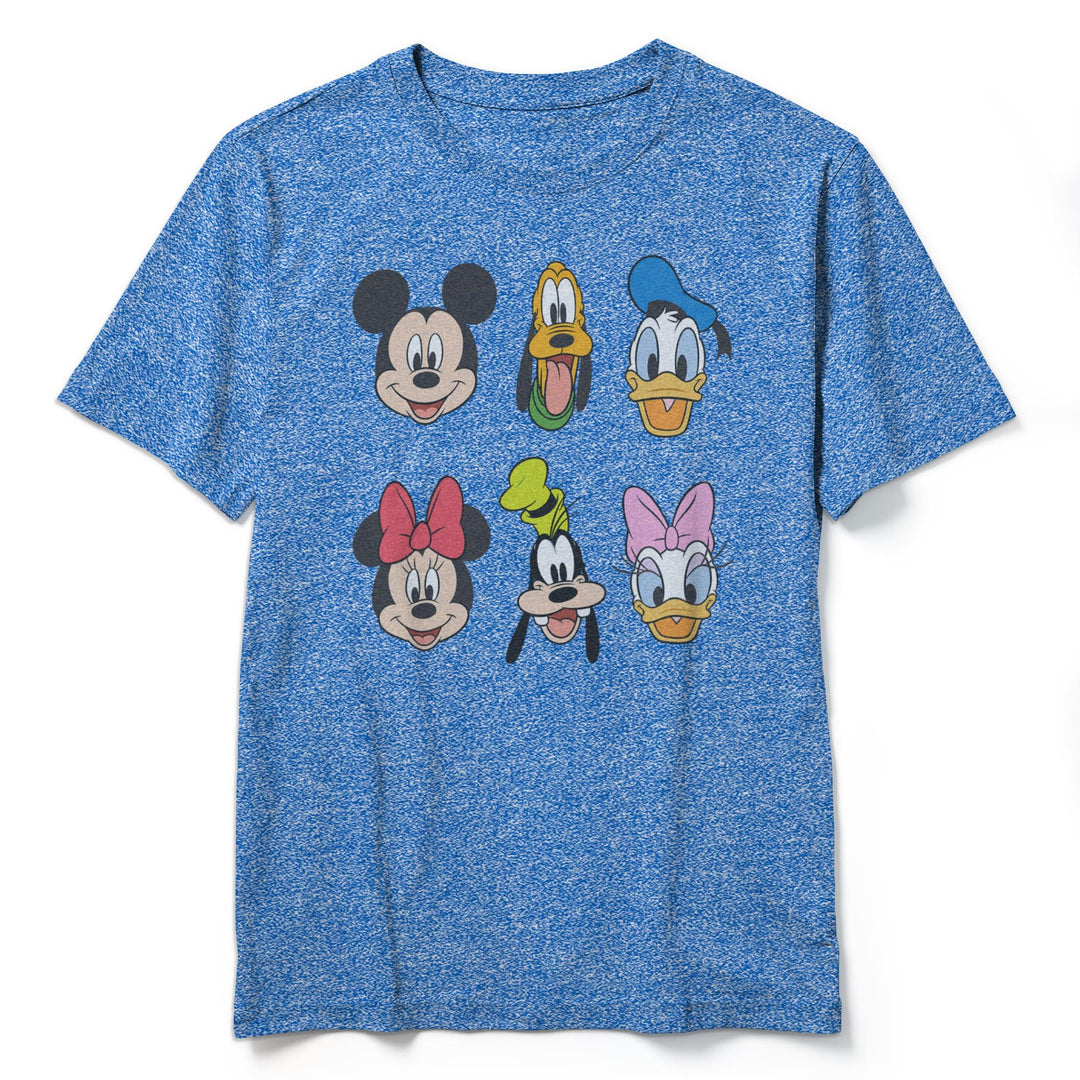 Disney Jungen Always Trending Stack Hoodie, S Königsblau Meliert
