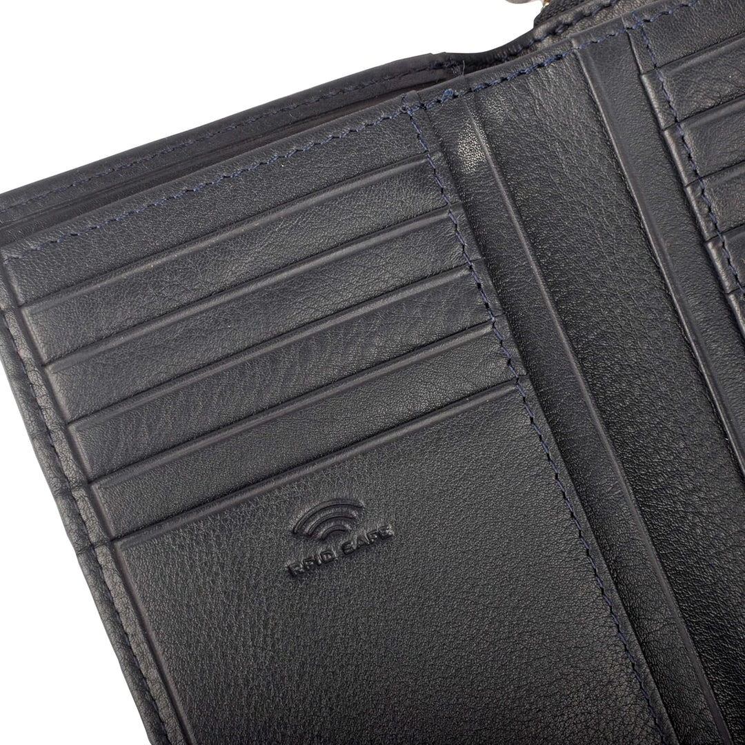 Maitre Geldbeutel - Leder Geldbörse mit RFID Schutz, Münzfach & Scheinfach für Damen - Portemonnaie