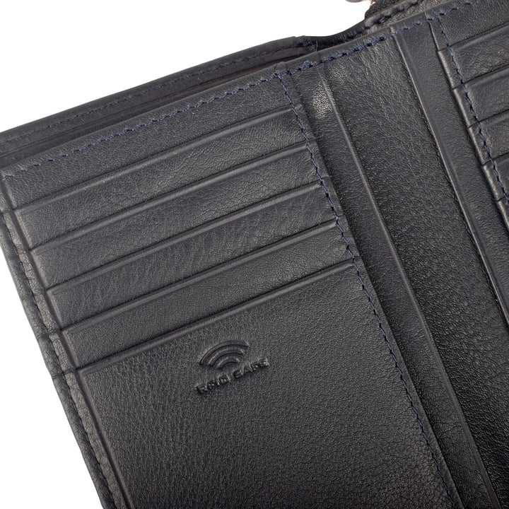 Maitre Geldbeutel - Leder Geldbörse mit RFID Schutz, Münzfach & Scheinfach für Damen - Portemonnaie
