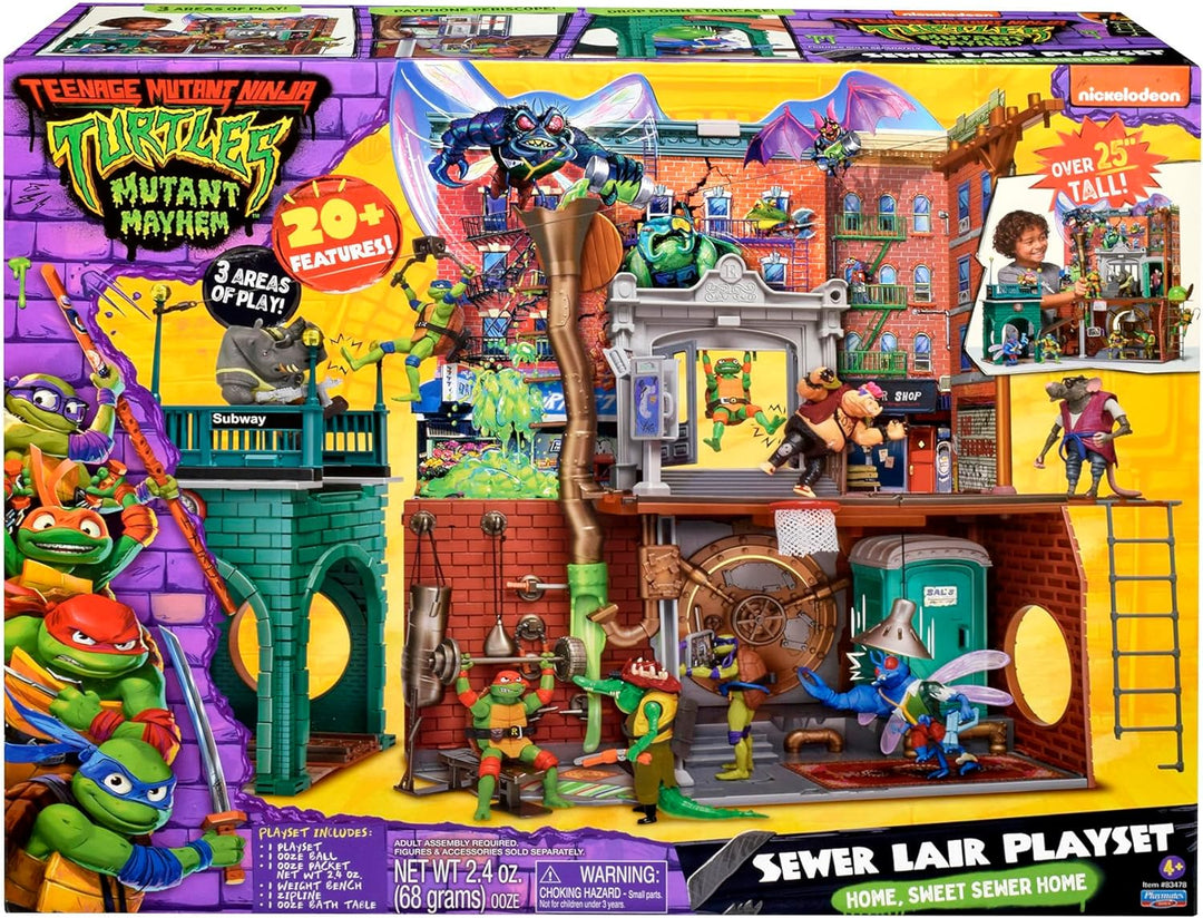 Teenage Mutant Ninja Turtles - Movie Sewer Lair Playset