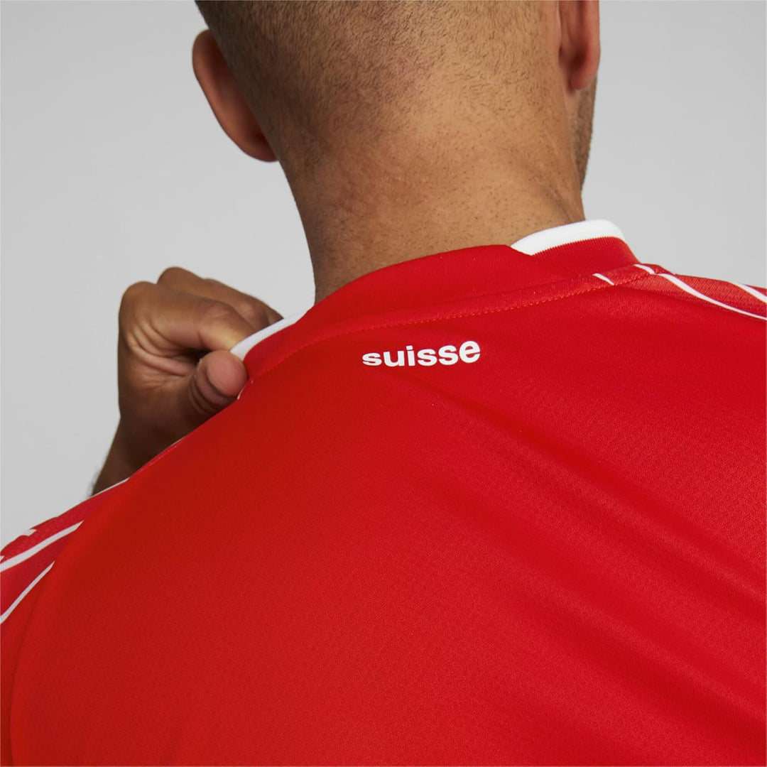 Schweiz, Trikot Herren, Saison 2022/23 Offizielle Heimtrikot XS Puma Red-puma White, XS Puma Red-pum