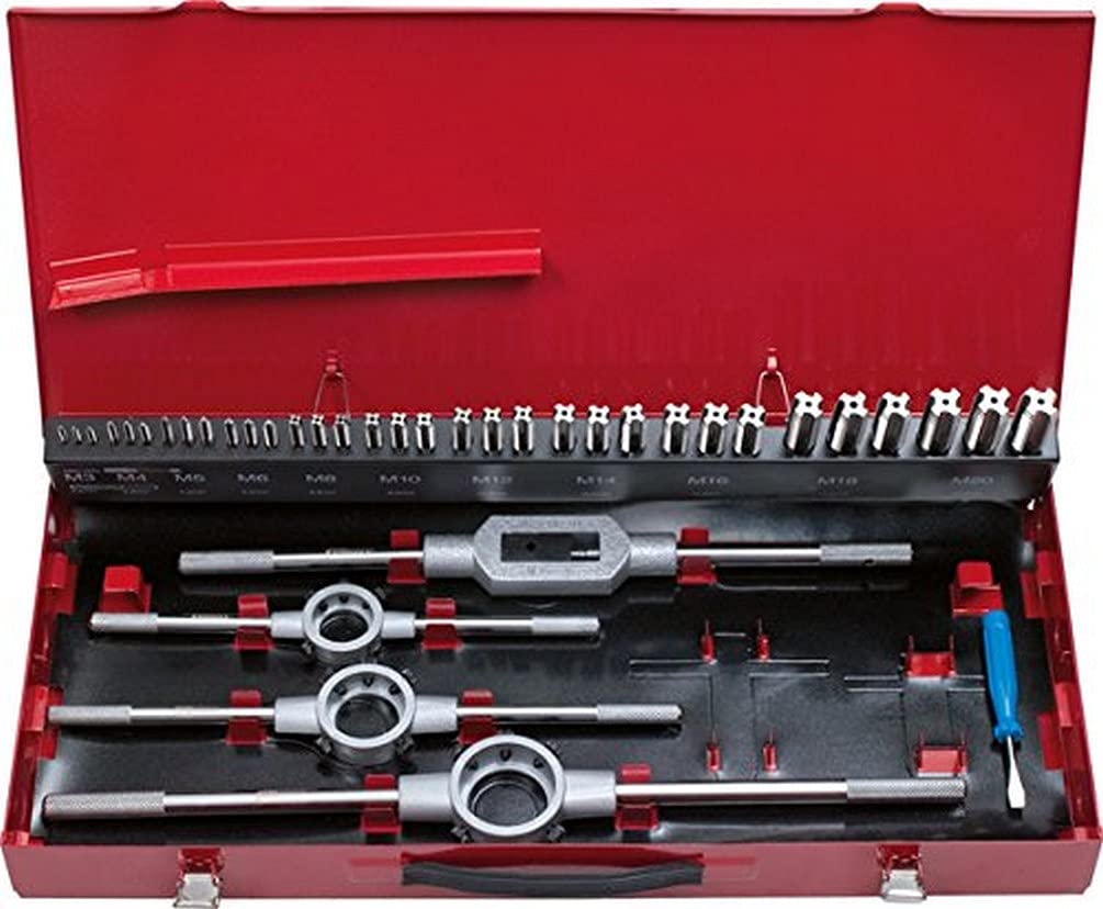 KS Tools 331.0754 HSS Co Gewindeschneidwerkzeug-Satz, 54-tlg.