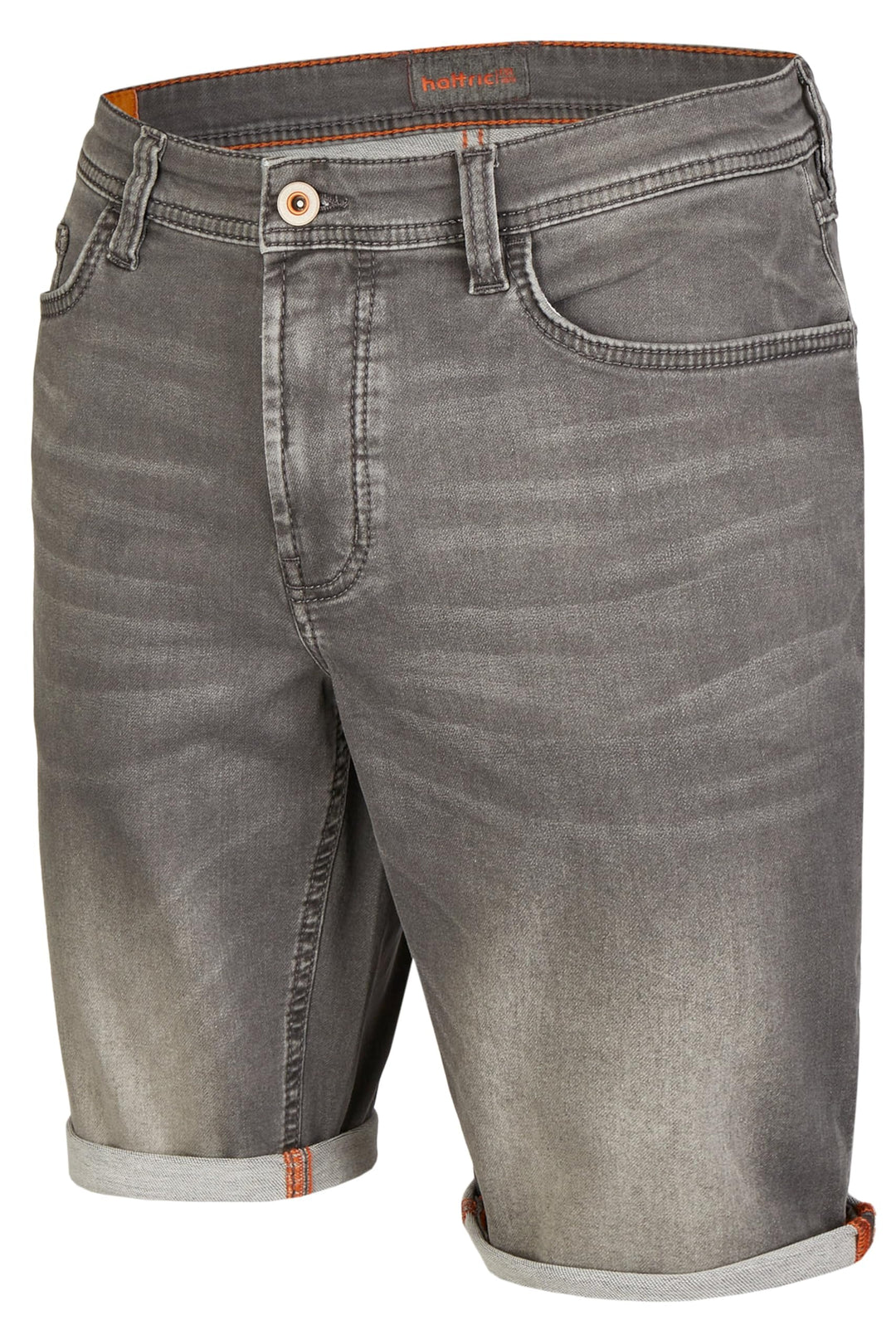 Hattric Herren 5-Pocket-Shorts Jogg-Denim Grey 29W Grau, 29W Grau