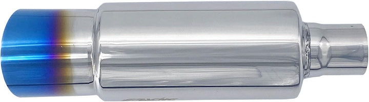 Simoni Racing ESR086/B Universal Sport Schalldämpfer Small Fire Shot Titanium TITANIUM LOOK, TITANIU