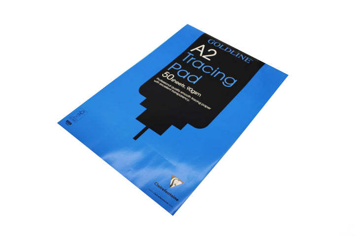 Clairefontaine GPT1A2Z - Block Goldline geleimt, Transparentpapier DIN A2, 90g, 50 Blatt, sehr stabi