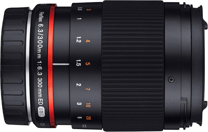 Samyang 300mm F6.3 DSLR Objektiv für Anschluss Sony Alpha schwarz Sony Alpha, schwarz Sony Alpha