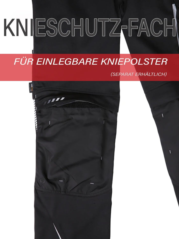 engelbert strauss 65561 Bundhose e.s.Motion 2020 schwarz/Platin Grösse 48, 48