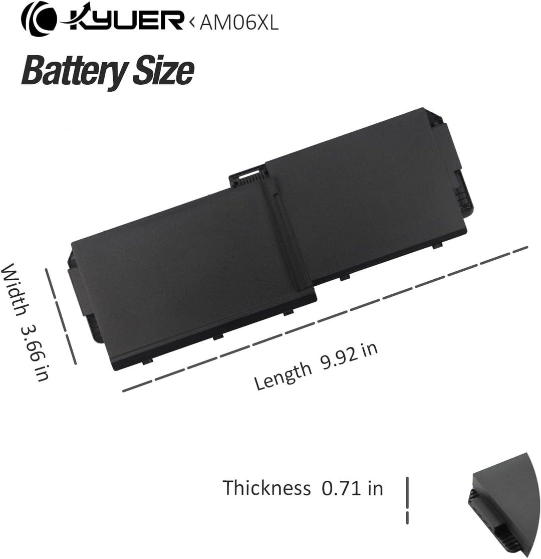 95.9Wh AM06XL Laptop Akku für HP ZBook 17 G5/HP ZBook 17 G6 17.3-inch Mobile Workstation Series AMO6