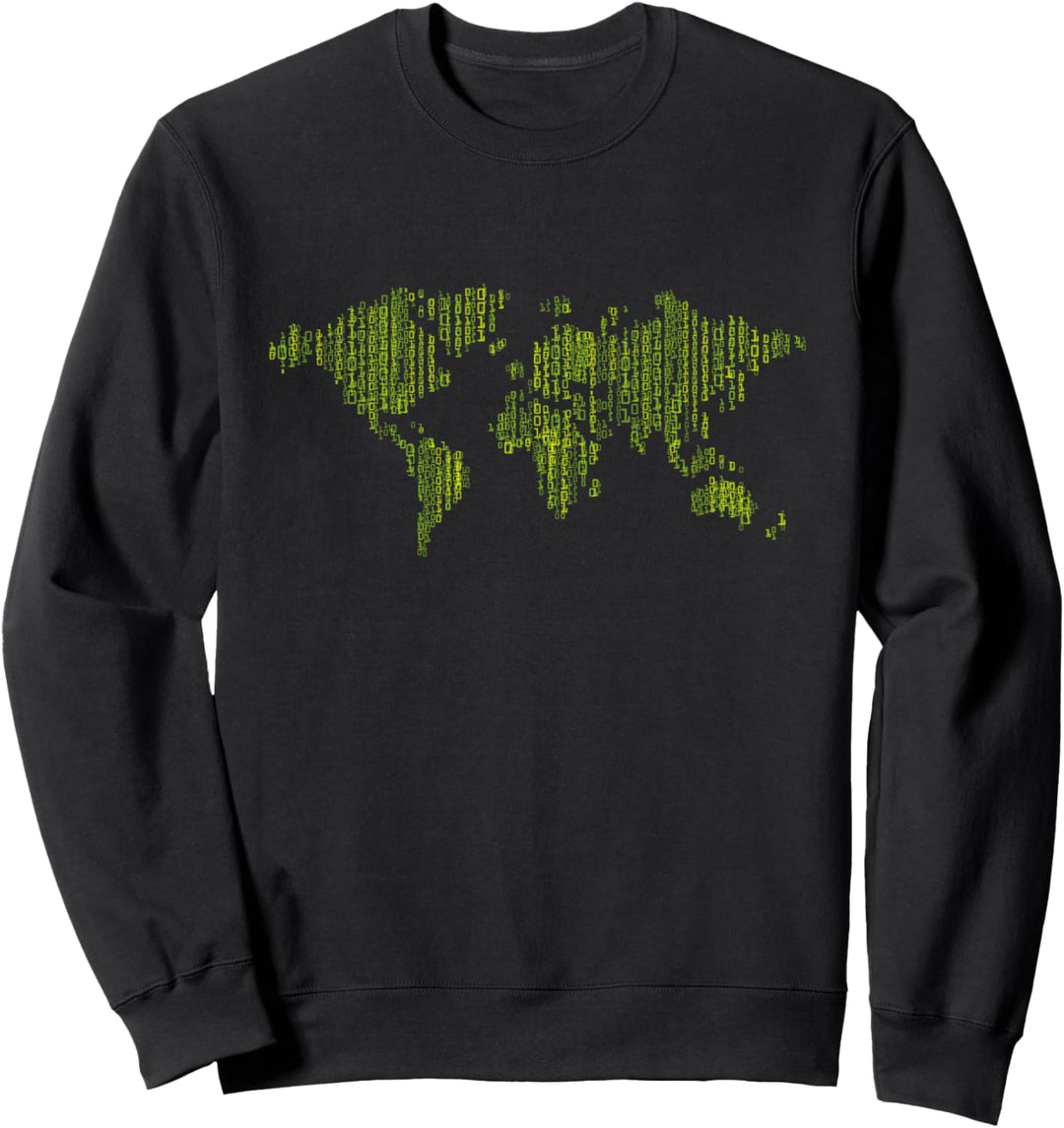 Programmierer für Binary World Computer Coding Sweatshirt