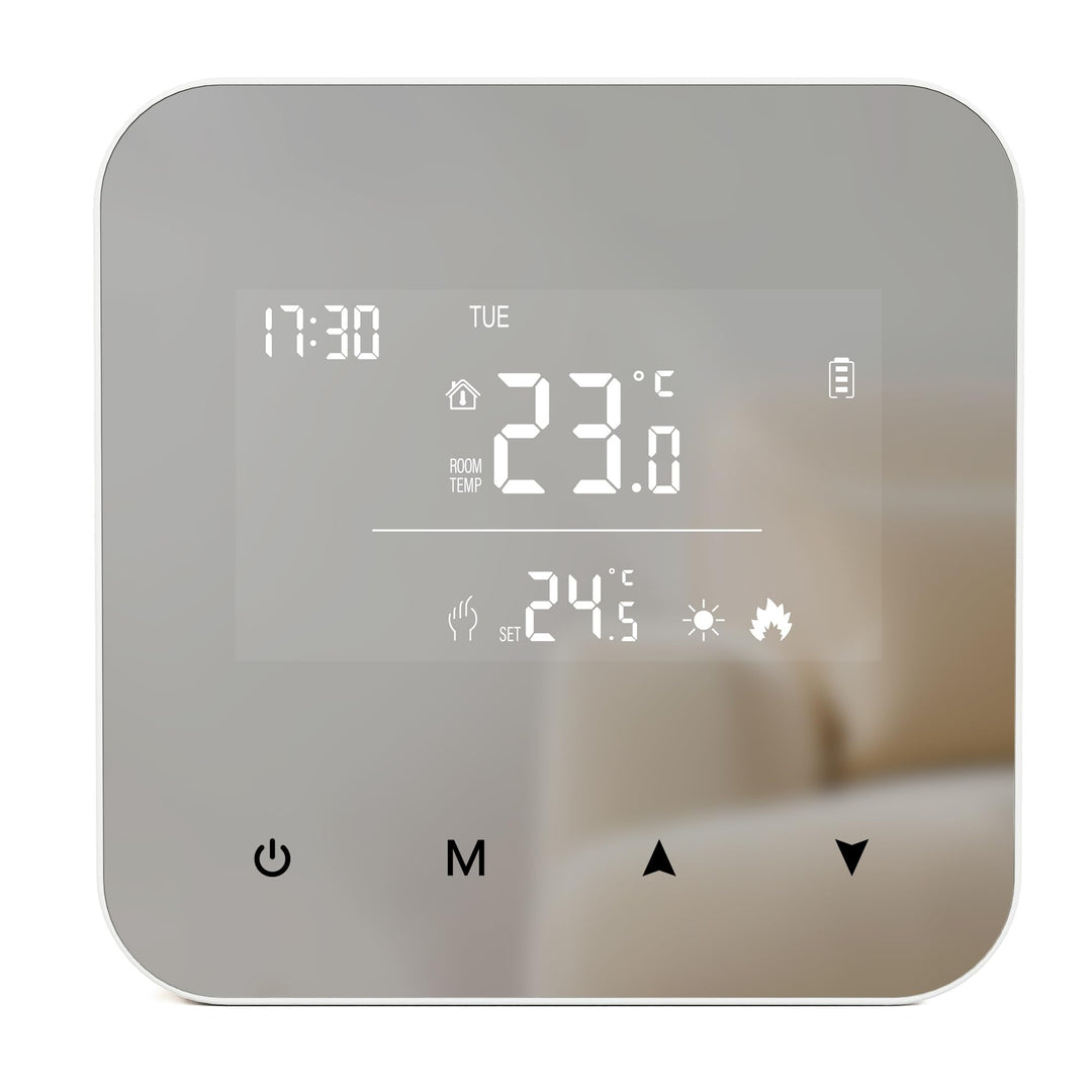 Beok Thermostat Heizung Digital, Programmierbarer Raumthermostat für Steuerung des Gaskessel und Was