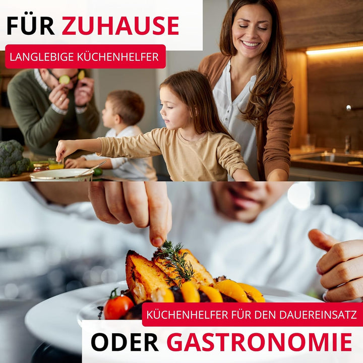 Westmark 2 Gastro-Salzstreuer Omega – praktische Gewürzstreuer für Gastronomie und Grossküche, auch