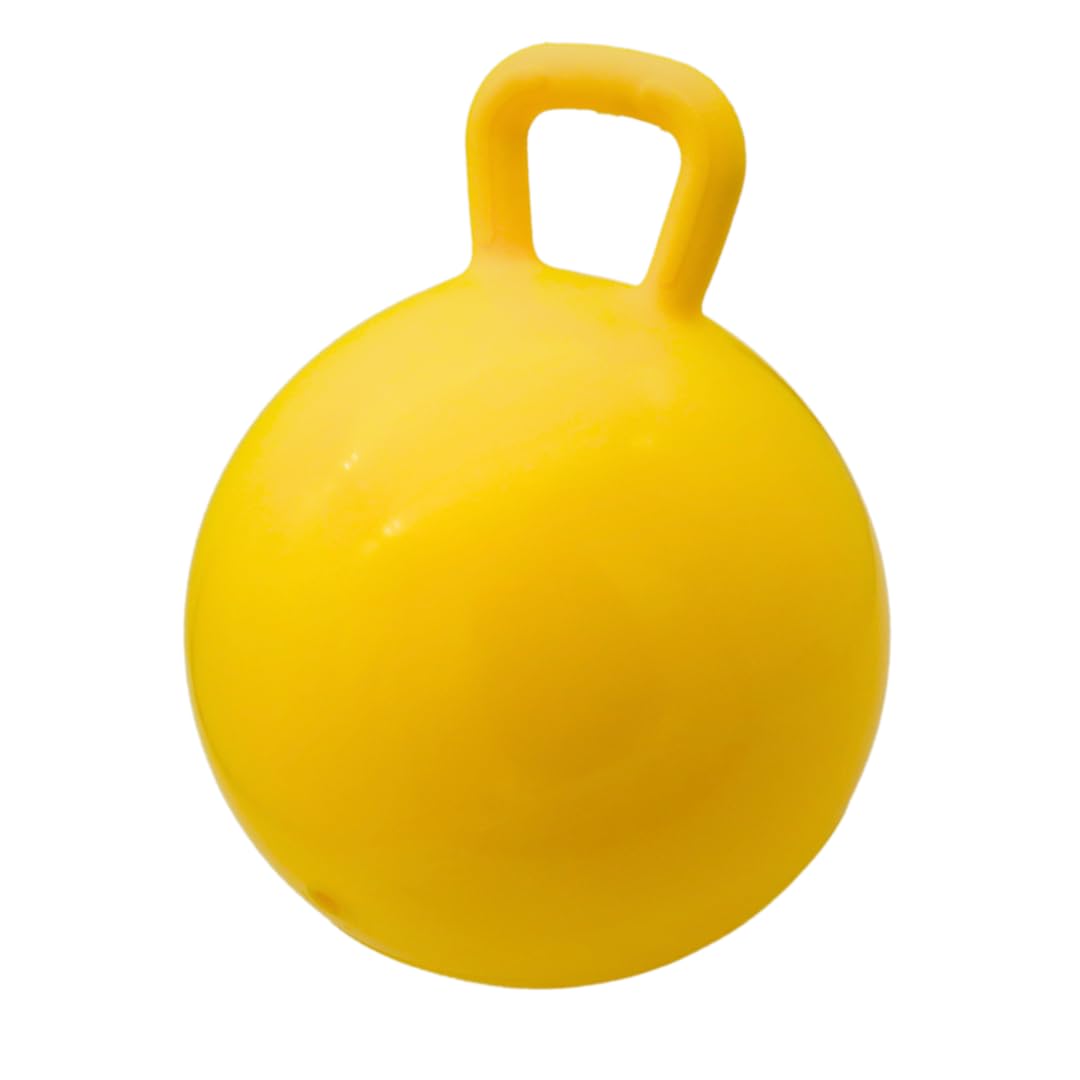PFIFF 103033 aufblasbarer Pferdespielball, Spielball für Pferde, Pferdespielzeug, Ball mit Luftpumpe