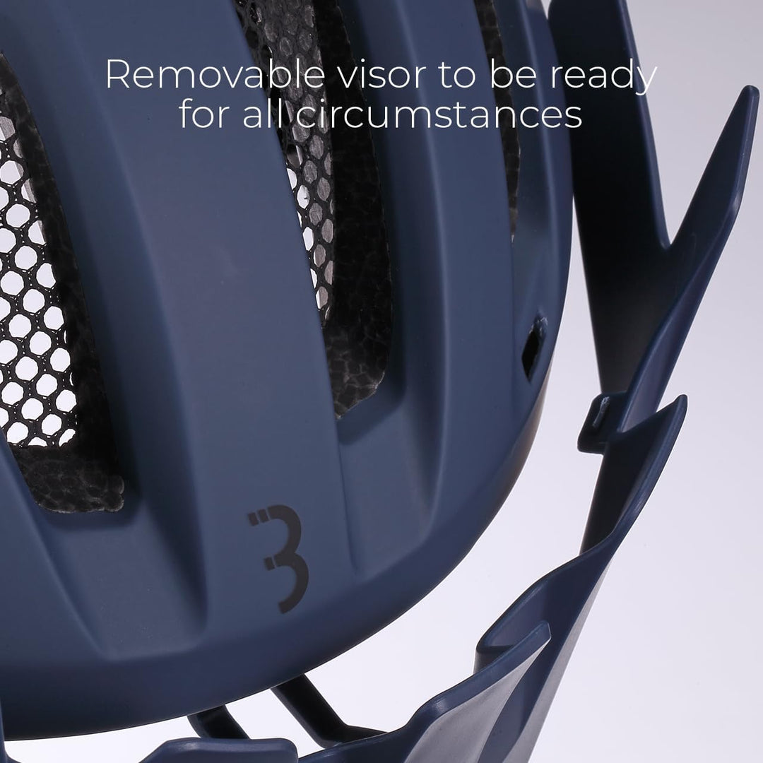 BBB Cycling Fahrradhelm für Herren und Damen mit Abnehmbarem Visier MTB Radhelm Rennradhelm Condor 2