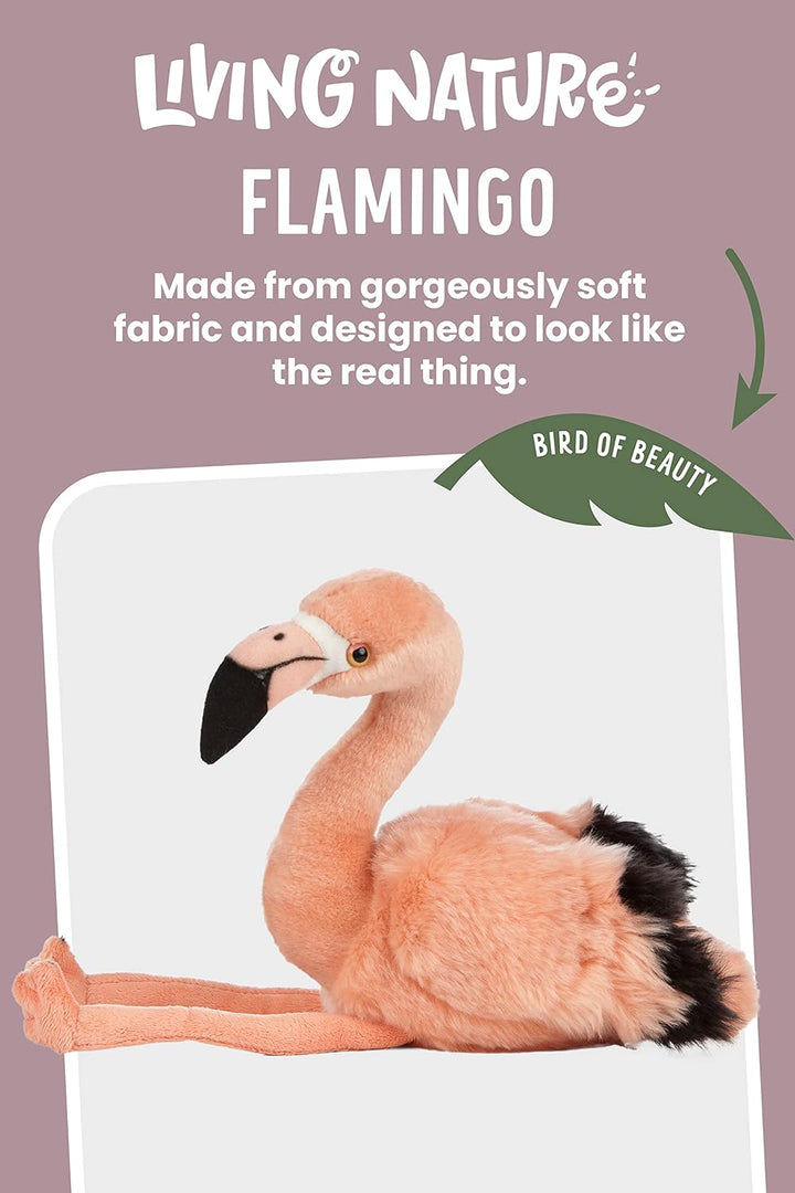 Living Nature Stofftier - Flamingo (30cm) Flamingo (30 cm), Flamingo (30 cm)