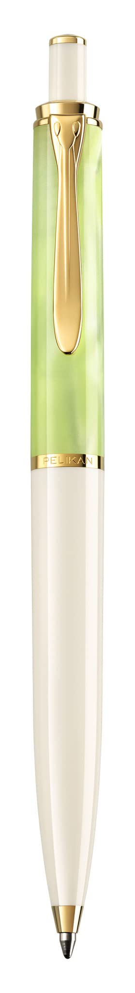 Pelikan Kugelschreiber Classic 200, Pastell-Grün, hochwertiger Druckkugelschreiber im Geschenk-Etui,